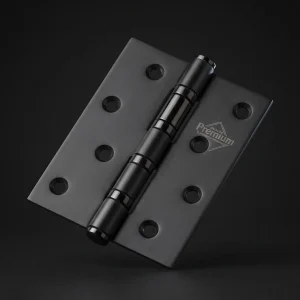 Bisagra Común 4X3 Acero Inoxidable Negra