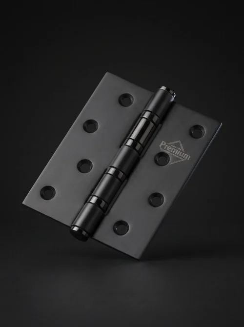 Bisagra Común 4X3 Acero Inoxidable Negra
