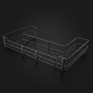 CANASTA BAJO POZUELO CL (CROMADA Y NEGRO CARBONO) Canasta Bajo Pozuelo Cl