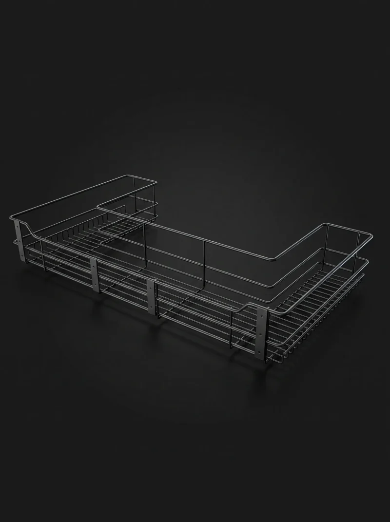 CANASTA BAJO POZUELO CL (CROMADA Y NEGRO CARBONO) Canasta Bajo Pozuelo Cl