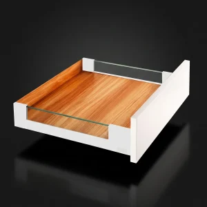 Costado de Vidrio para Cajón 8 CM