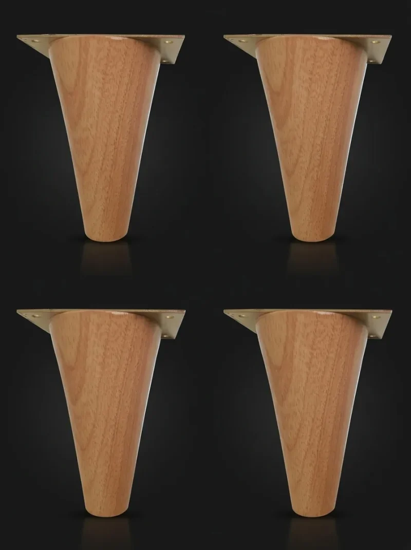 Pata Madera Cónica