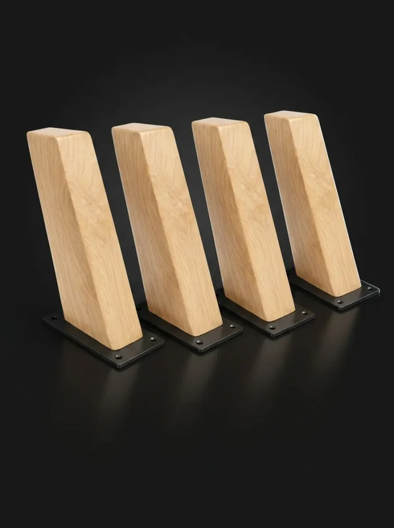 Pata Madera Cuadrada