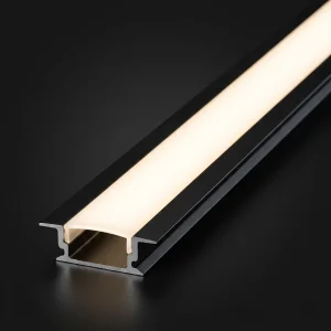Perfil Cinta LED Negro 3MT