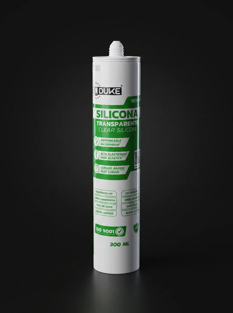 Silicona Transparente Tubo