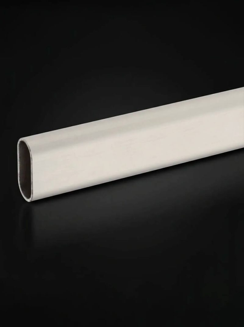Tubo Ovalado Aluminio